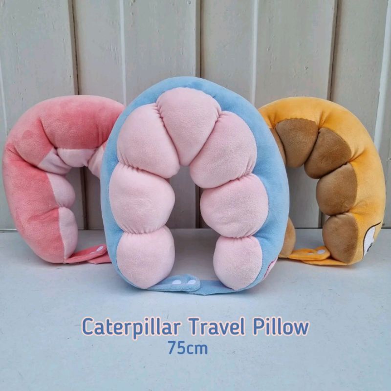 BANTAL LEHER TRAVEL CATERPILLAR LUCU 3 WARNA 75 CM