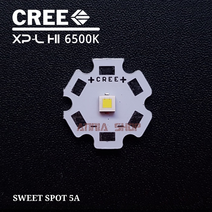 CREE XP-L XPL HI PUTIH 20MM ALUMUNIUM PCB LED EMITTER WHITE