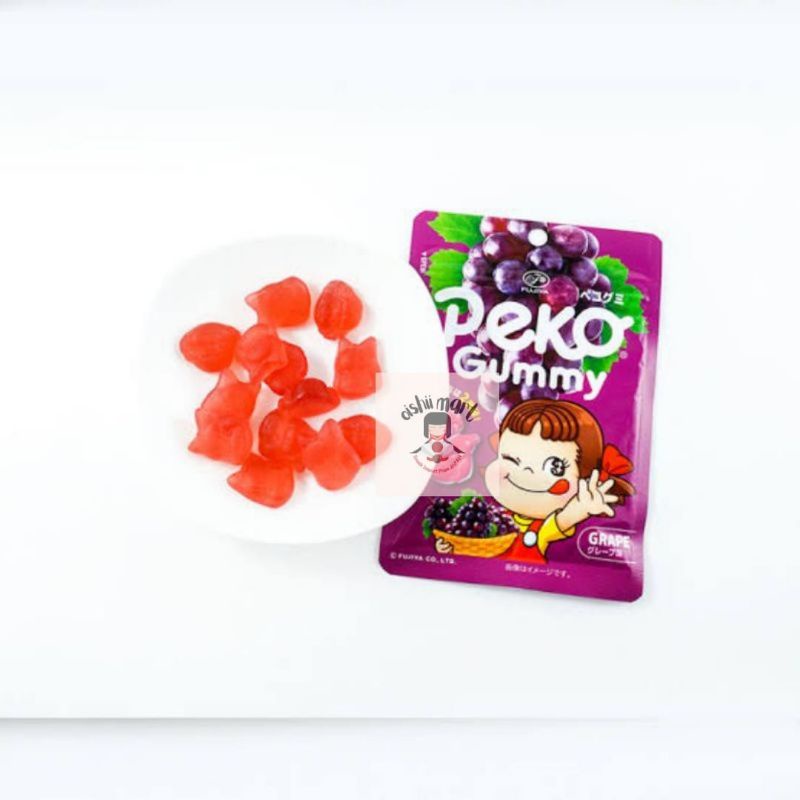 Fujiya Peko Gummy Grape Candy / permen jepang / permen impor / candy