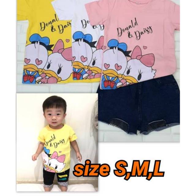 kaos anak gambar donald desy love