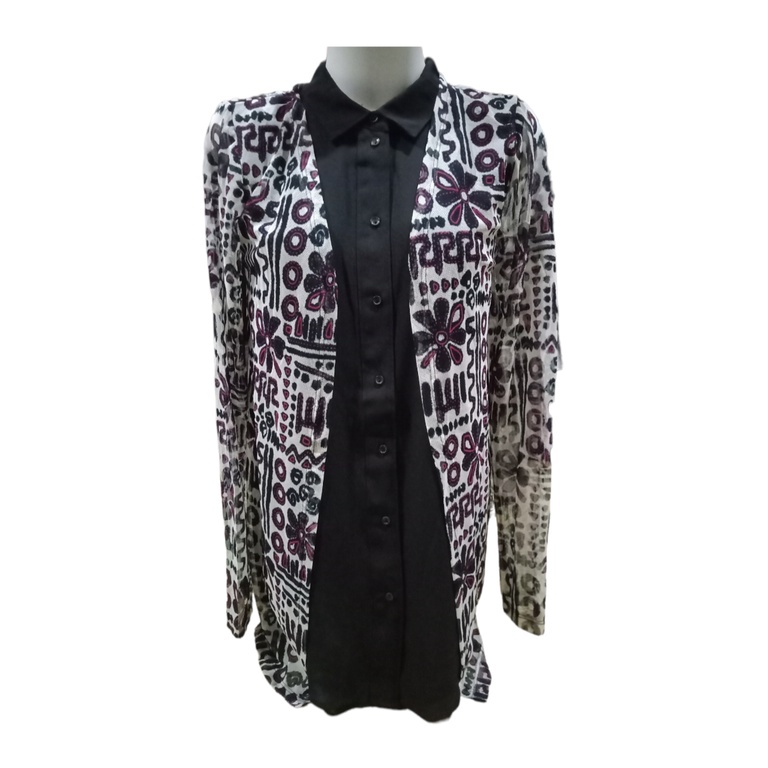 CARDIGAN MOTIF PANJANG//CARDIGAN SPORT//CARDIGAN WANITA