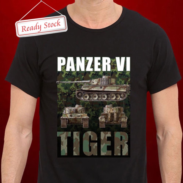 PANZER VI German Tiger Tank WWII Tshirt