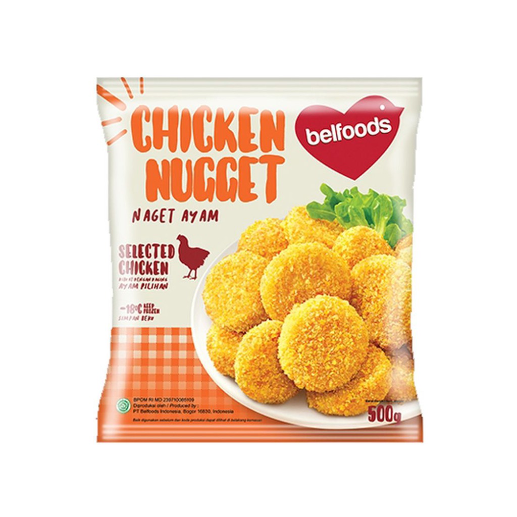 Chicken Nugget Belfoods 500 Gram