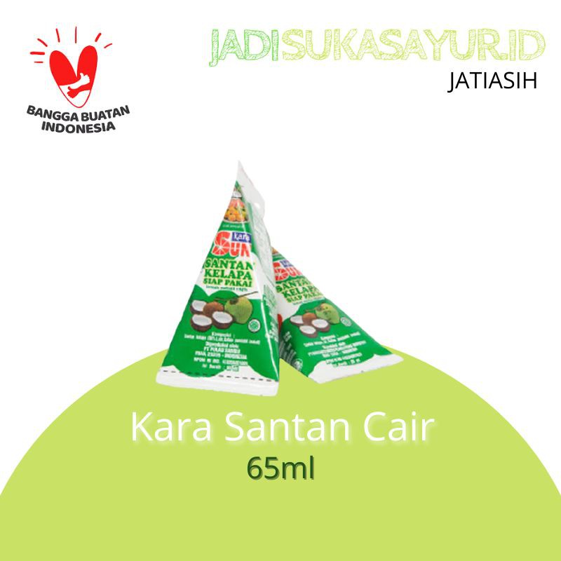 

Santan Kelapa Kara Cair 65ml - Sayuran Segar Bekasi