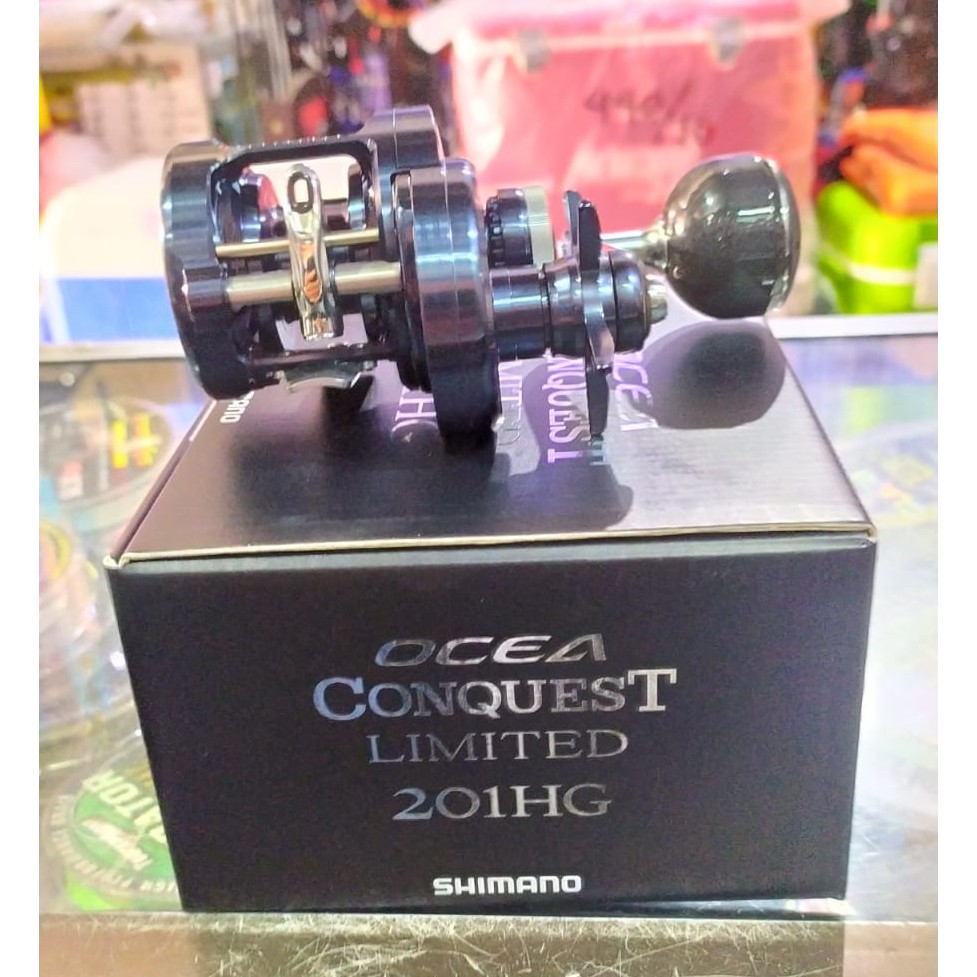 Reel Jigging BC Ocea Conquest Limited 201 HG 2020 Left Handle - Reel Baitcasting Shimano Ocea Conque