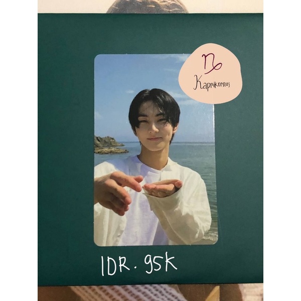 PC Holo Jungwon Odysseus ver / Sunoo Odysseus Ver / Album set Enhypen Dilemma Odysseus unselad