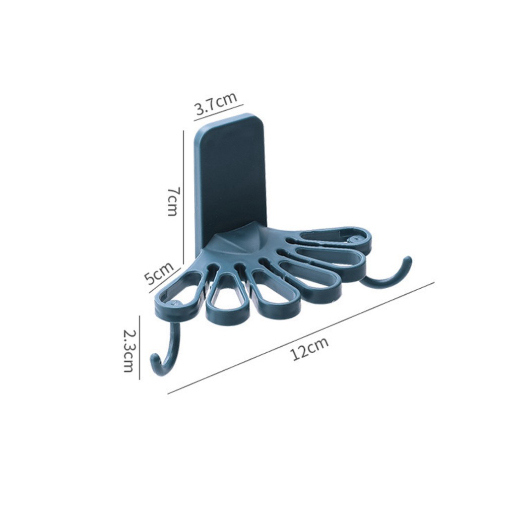 UNNISO- gantungan tempel hook kaitan lap / hook gantungan lap handuk