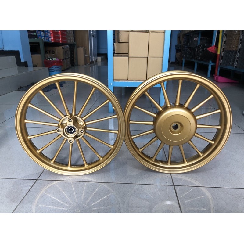 velg ROSSI DOKAR ring 14 beat scoopy gold