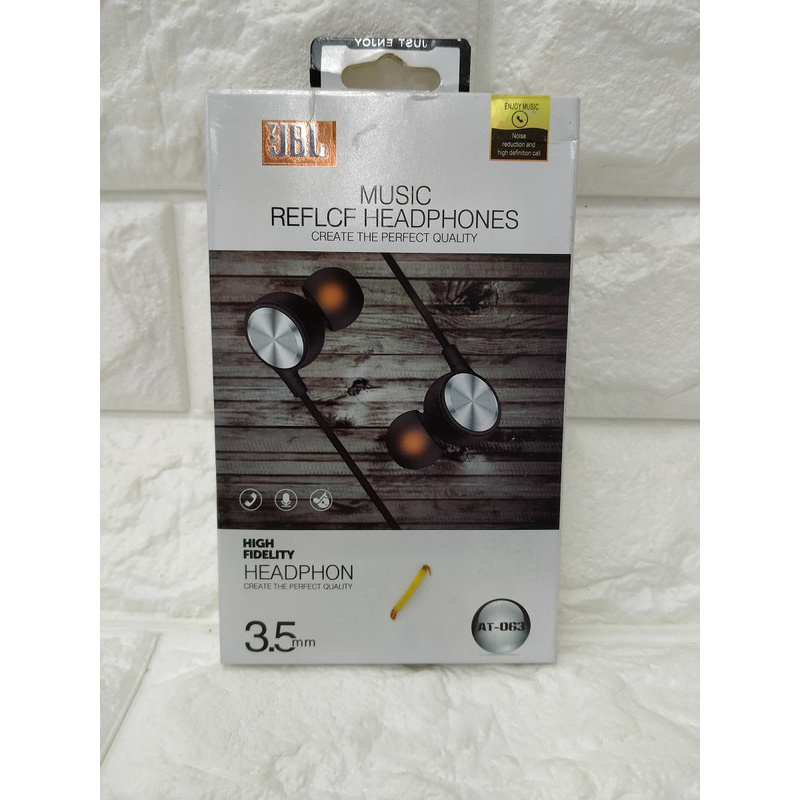 HF HANDSFREE HEADPHONE HEADSET EARPHONE AT-063