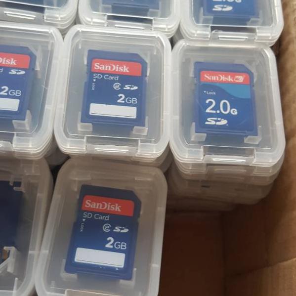 Top Produk.. Kartu Memory 2Gb SD Card Sandisk