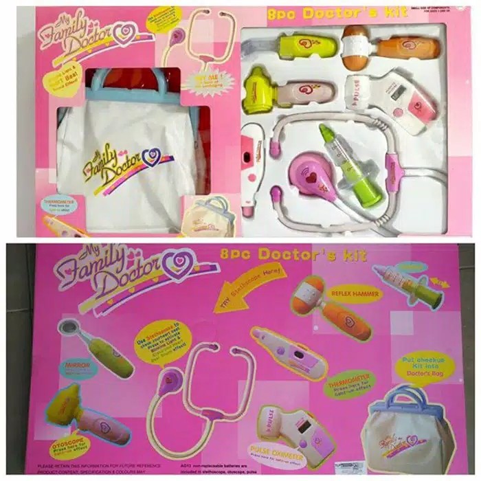 Edufuntoys - MY FAMILY DOCTER SET/ mainan dokter dokter -  A119