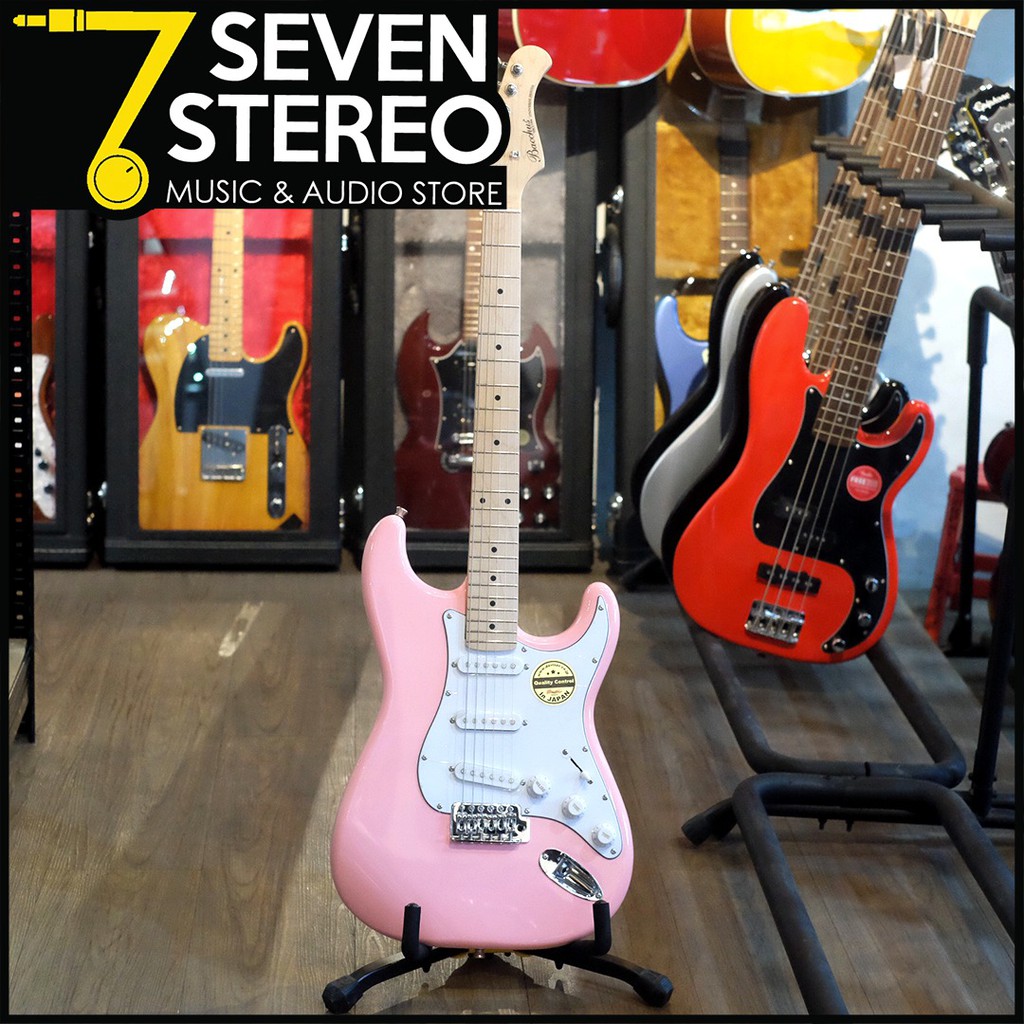 Bacchus BST-2M BST2M HSS Pink Universe Series Stratocaster Model