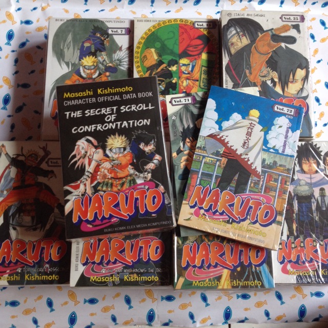Komik Naruto + Naruto: The Secret Scroll Confrontation
