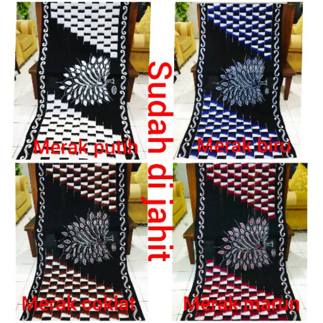 Sarung Batik Hitam / Sarung Premium / SARUNG GUS AZMI / SARUNG KANG SANTRI / SARUNG PEKALONGAN