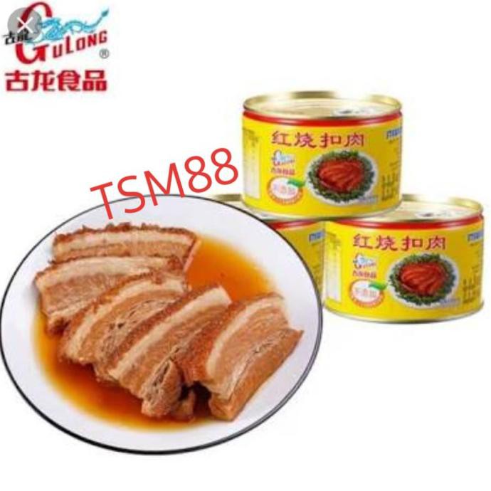 

GULONG STEWED PORK SLICED/ DAGING BABI SAMCAN KALENG ( NON HALAL )