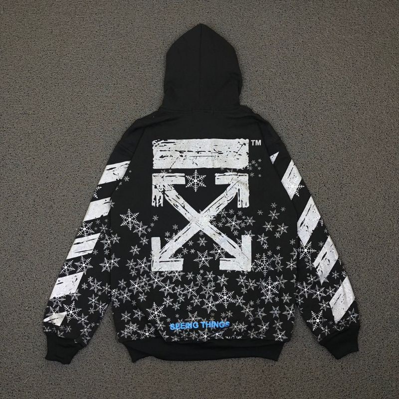 HODDIE OFF WHITE GALAXY SNOW  | OUTERWARE | SWEATER