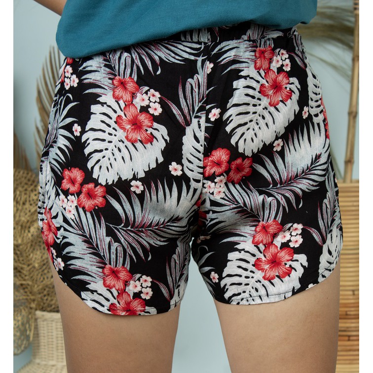 HIPNOP FLOWER Celana Pendek Wanita Muniko Hot Pants Rayon