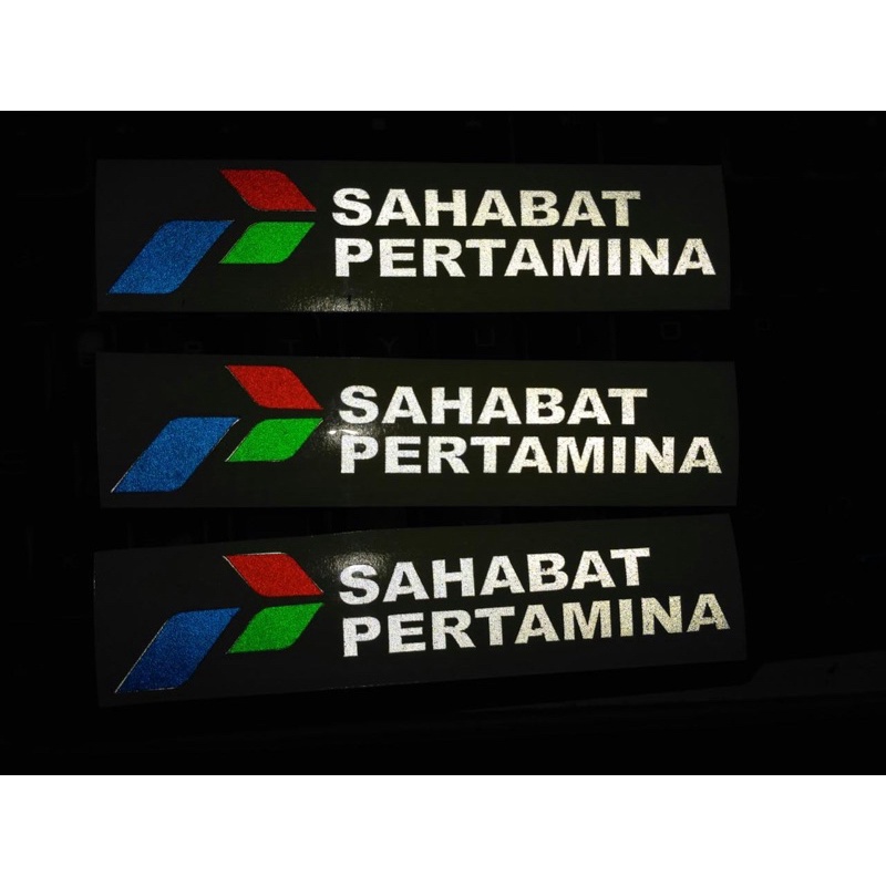 Sticker SAHABAT PERTAMINA stiker cutting