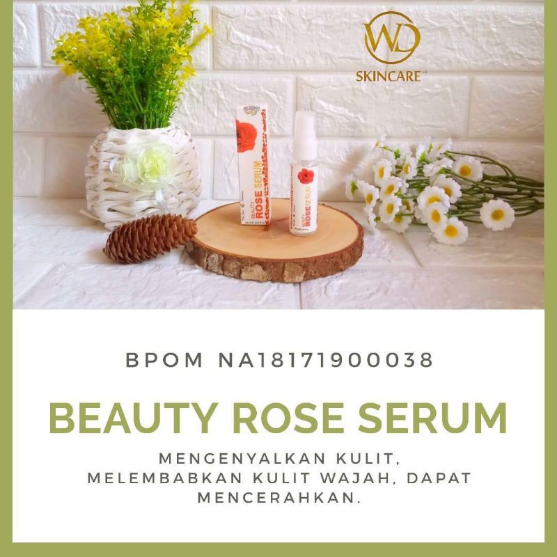 BEAUTY ROSE SERUM/Serum Glowing/WD Skincare