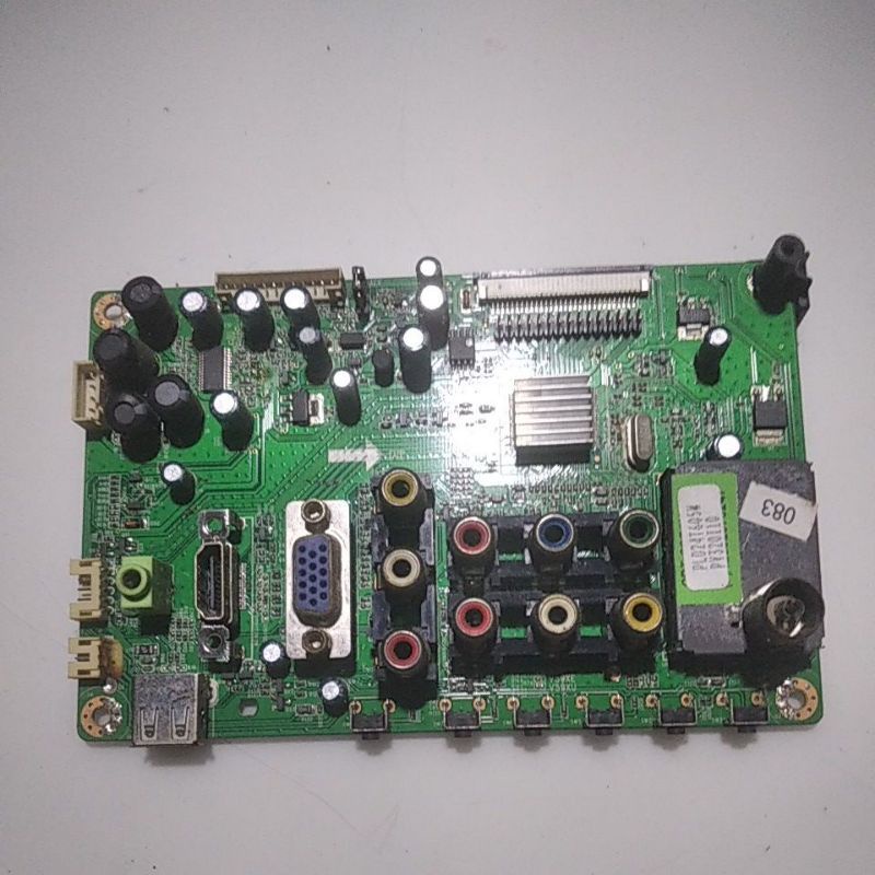 MB Mainboard PLD 24T600 - 24t600W - 24T605 - 24T605W Modul mesin TV LED Polytron original