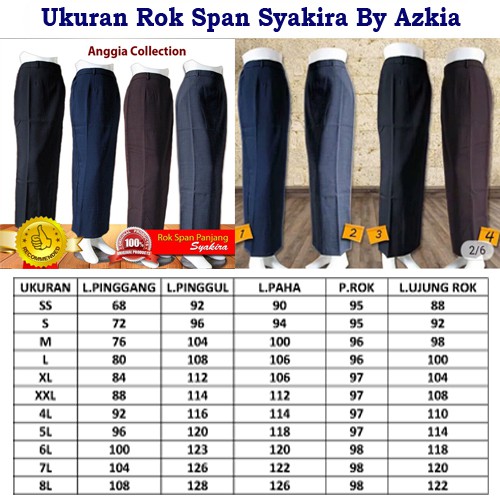 Rok Span Syakira warna kuning-merah-Cokelat tua, Hitam, Putih, Dongker, Maroon-Rok Kerja-Rok Kantor-Rok panjang-rok wanita