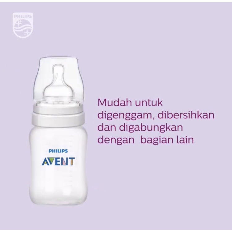 AVENT BOTTLE CLASSIC+ 125 ML SINGLE 114769 / SCF560/17