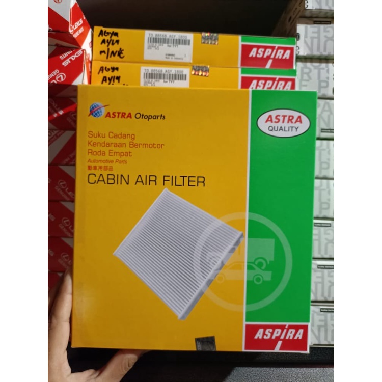 filter Cabin ac agya ayla ASPIRA TO-88568-AGY-1800 Aspira