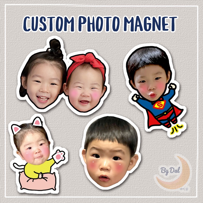 CUSTOM FOTO MAGNET | Magnet Kulkas Custom | Magnet kulkas lucu
