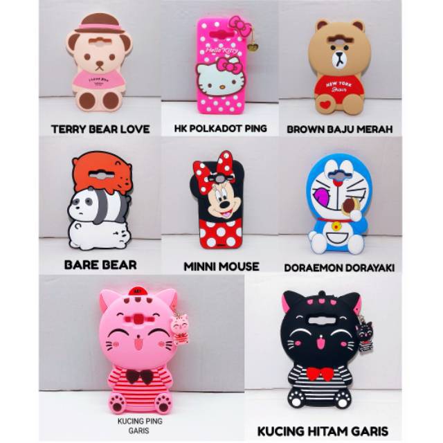 SAMSUNG J5 2016 (J5 10) //CASE BONEKA 3D