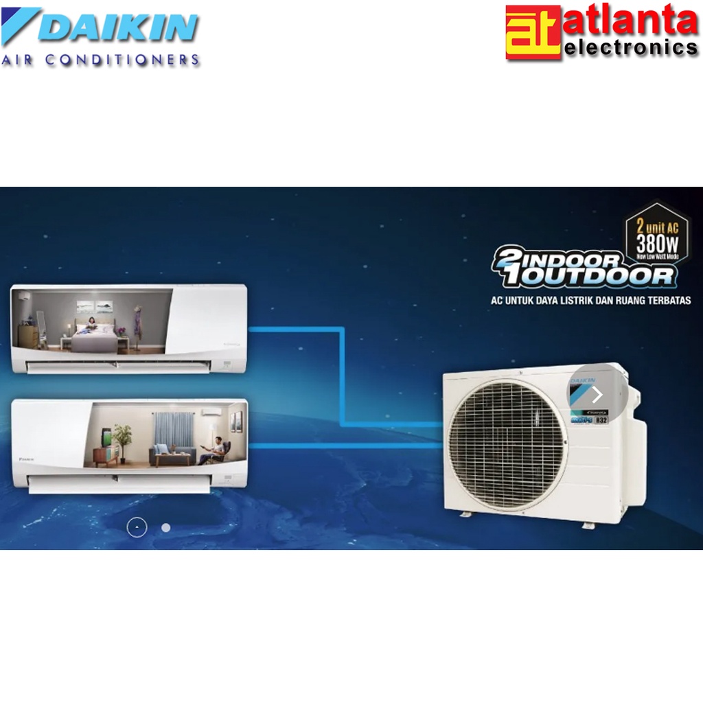 AC Multi Split Daikin 1 PK + 2 PK MKC70SVM4