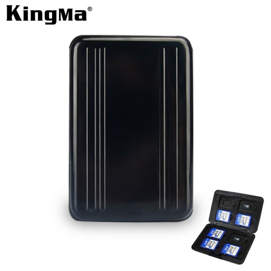 Memory Card Case 8 Slot Storage KINGMA for SD/TF Memory Card