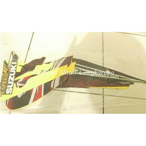 Striping Lis / Stiker body motor Satria Fu 2011 Hitam