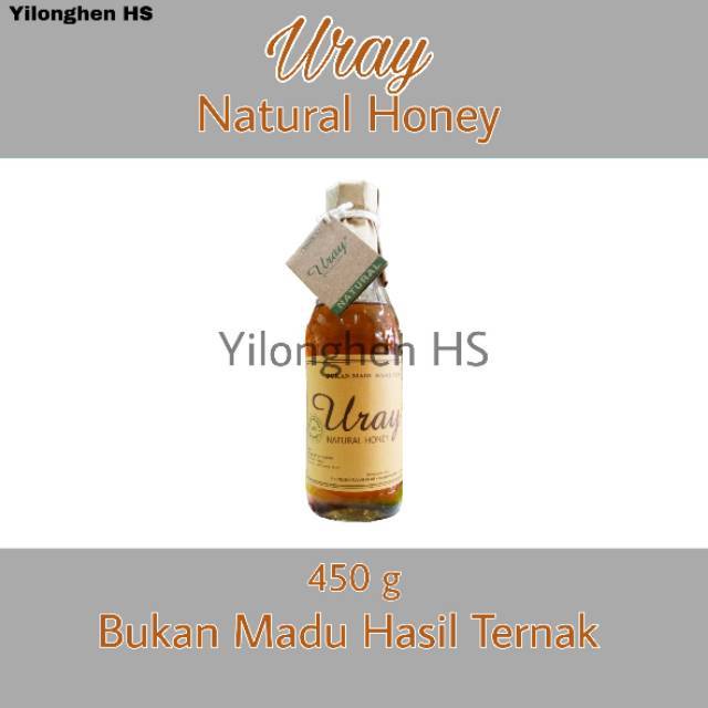 

Madu Asli Uray Natural Honey 450 g Alami Hutan Bukan Hasil Ternak