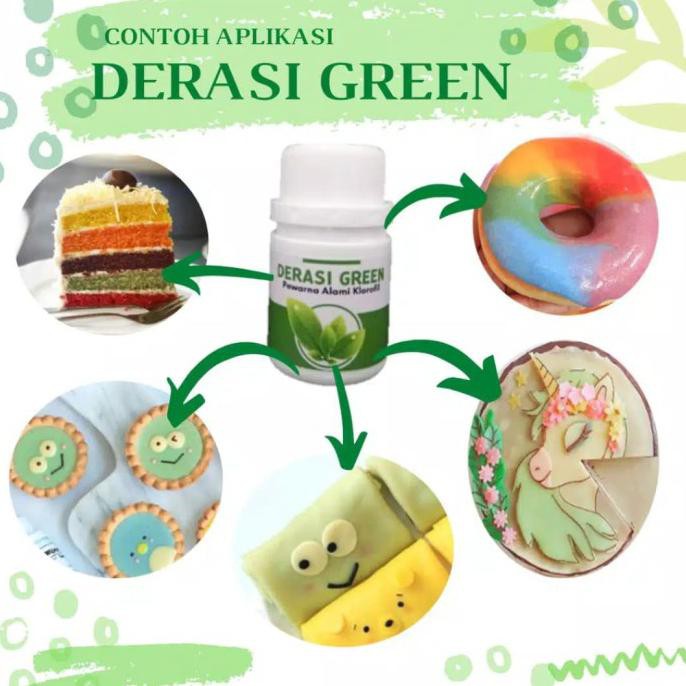 

DERASI GREEN / PEWARNA MAKANAN ALAMI / COPPERCHLOROPHYLLIN