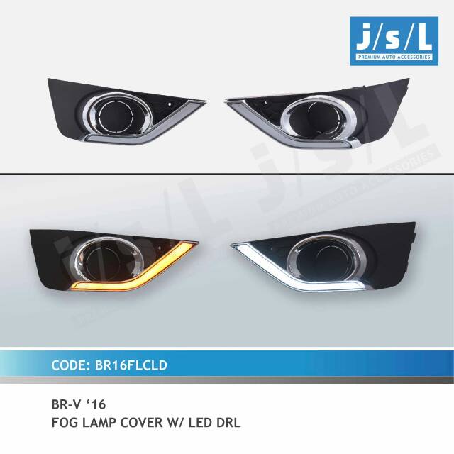Foglamp Cover With Lamp DRL BRV 2016 Led DRL Cover Foglamp BRV 2016
