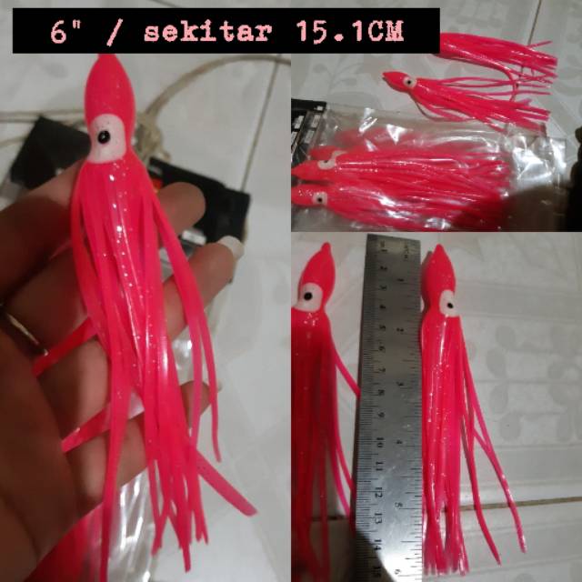 Umpan Palsu Sotong atau Cumi / Umpan sotong / umpan cumi