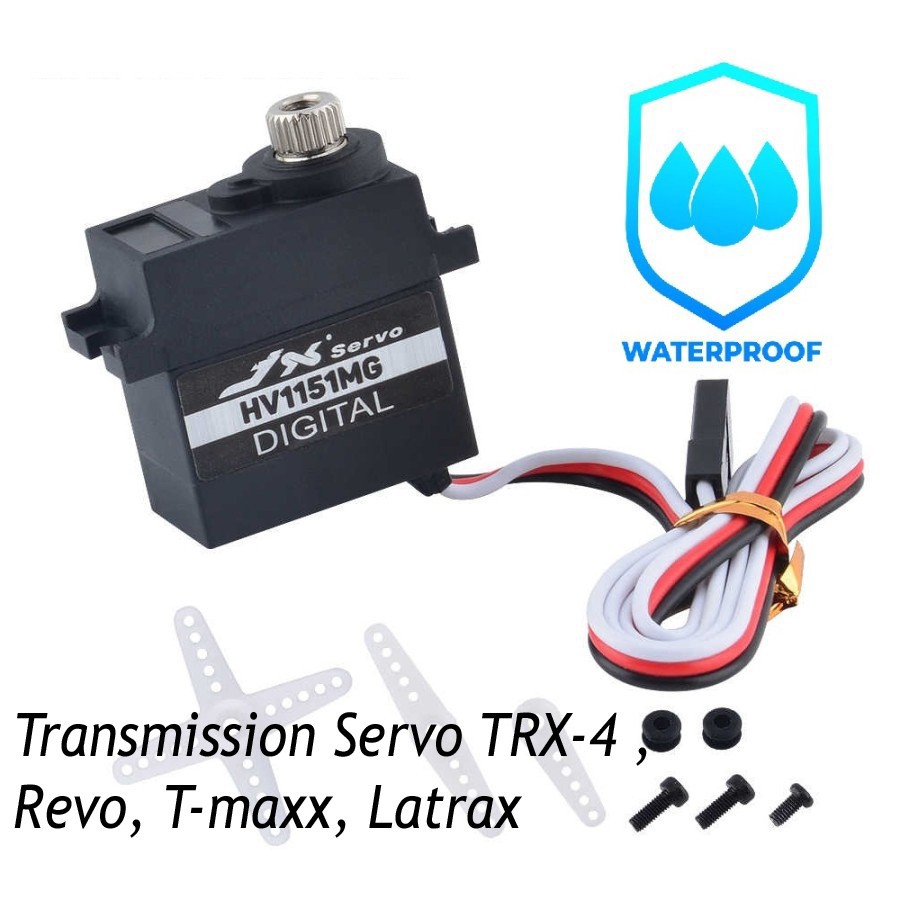 JX PDI-1151MG 3.6KG traxxas trx4 revo Metal Gear waterproof mini servo