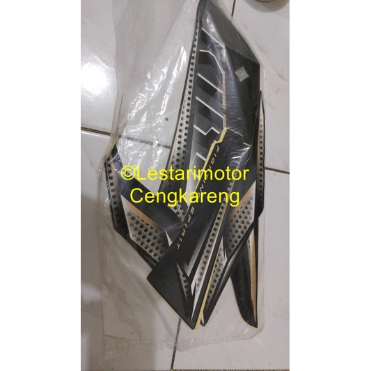 Striping Lis/lis Body/Stiker Motor Rxking 2005 Hitam