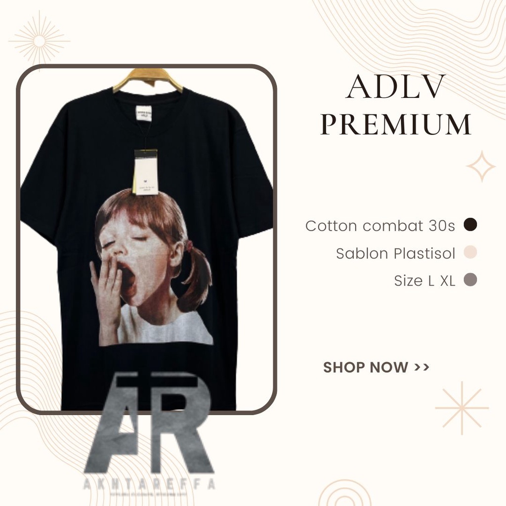 Baju Kaos Pria Branded ADLV Acme De La Vie T-Shirt Fashion Casual Man Pakaian Distro Terbaru Kualita