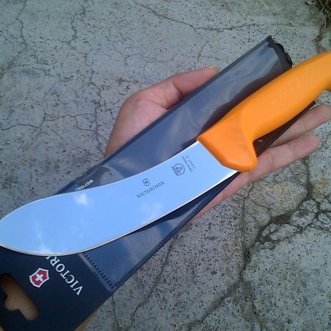Pisau sembelih victorinox 15cm swibo skinning skinner seset kelet