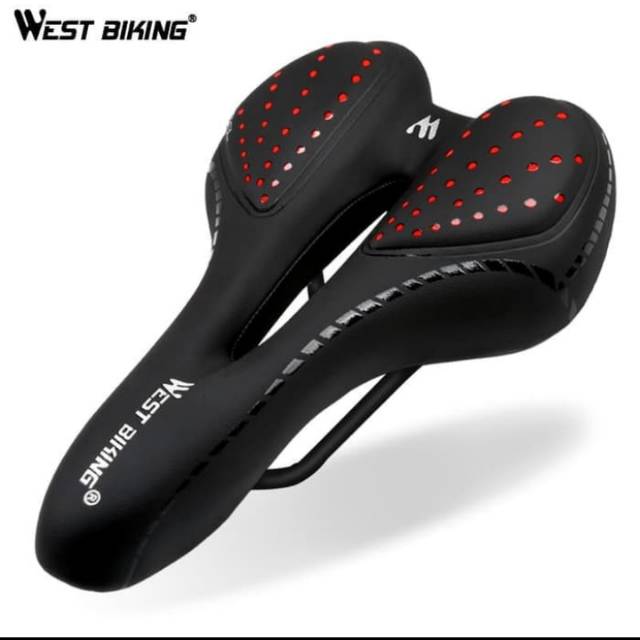 West Biking Jok sadel sepeda silicone gel