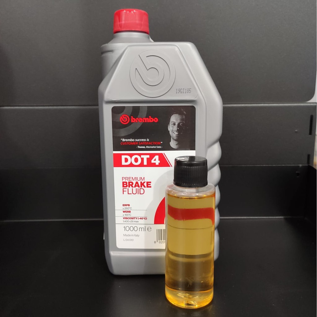 Repack BREMBO DOT 4 Premium Brake Fluid 100 ml