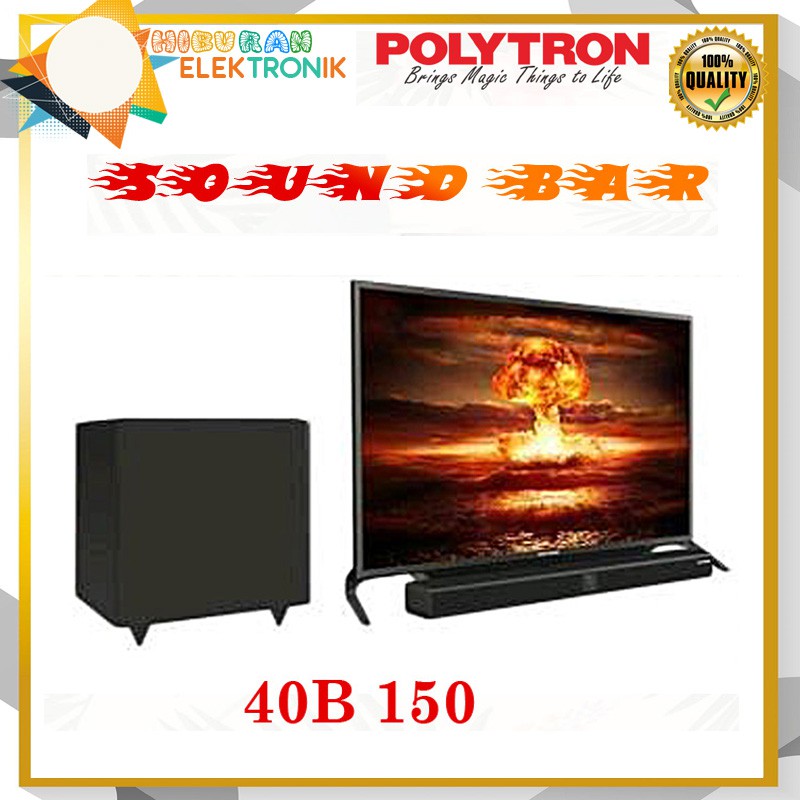 TV LED POLYTRON PLD40B150/PLD40B880 SOUND BAR