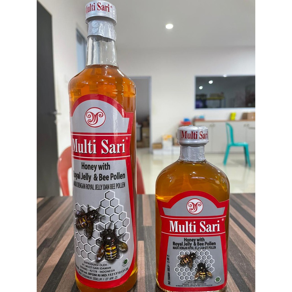 

MADU WHITH ROYAL JELLY & BEE POLLEN MULTI SARI