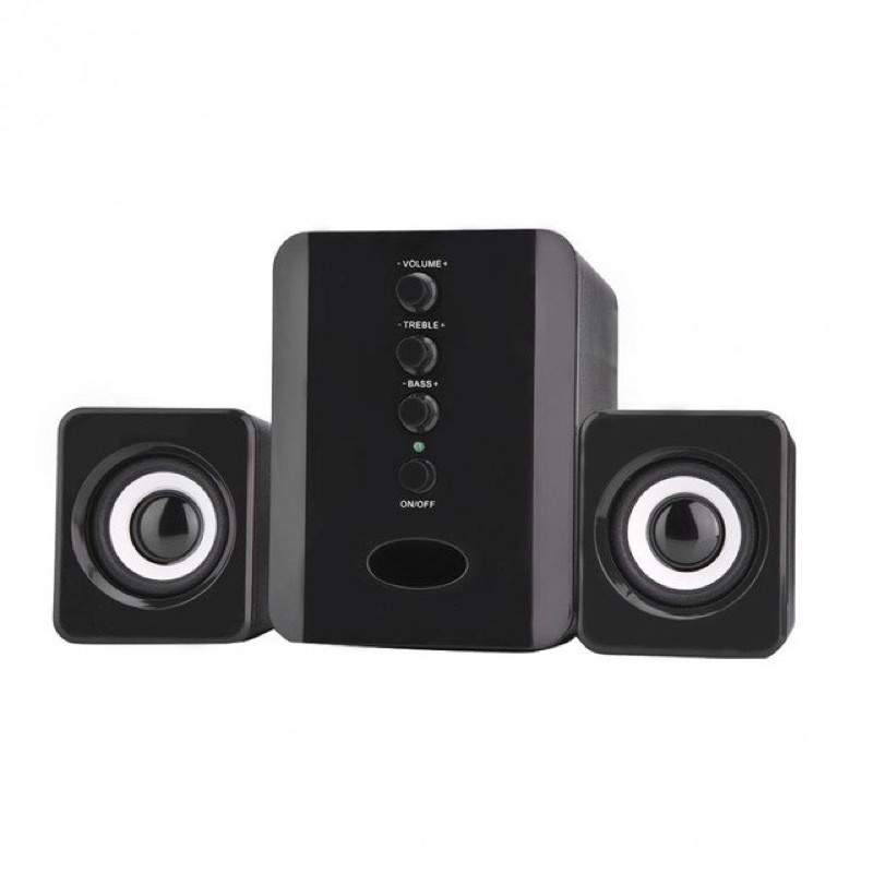 Taffware SADA D-202 Speaker Stereo 2.1 with Subwoofer &amp; USB Power - Black