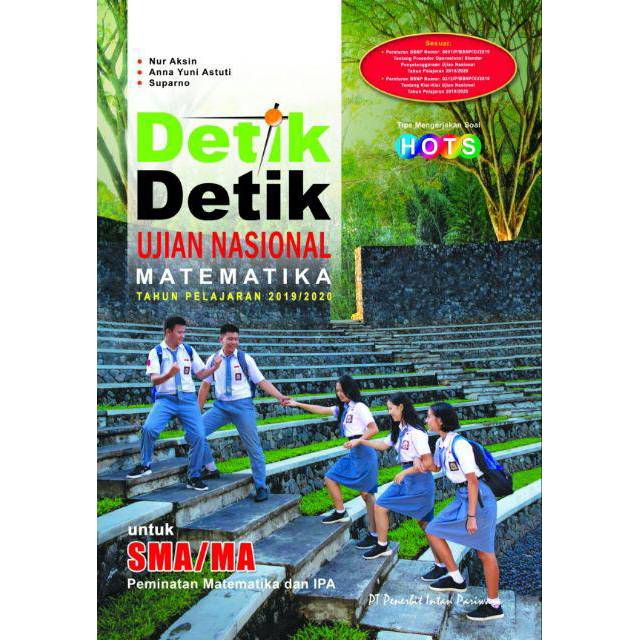 Kunci Jawaban Buku Detik Detik Ujian Nasional Matematika Tahun Pelajaran 2019 2020 Kumpulan Kunci Jawaban Buku