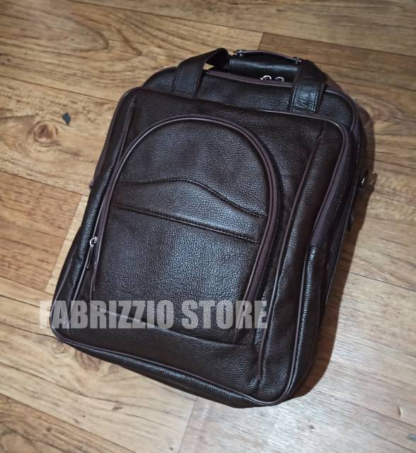 tas ransel kulit sapi