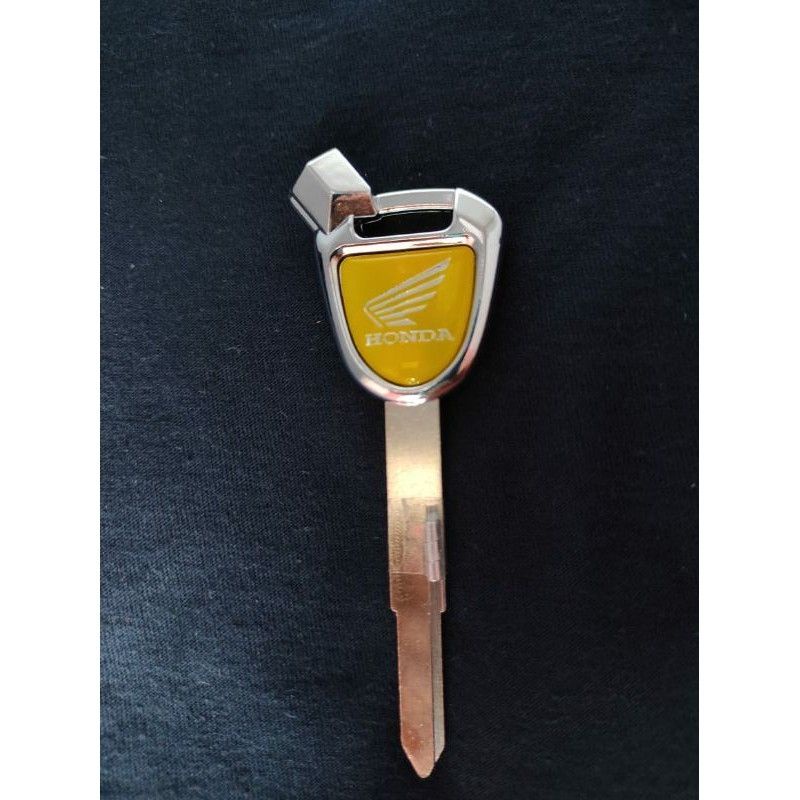 Kunci motor variasi crome full metal Beat Vario Scoopy Megapro spacy sonic cb150 CBR 150 Blade kuat-(GTR) Kuning