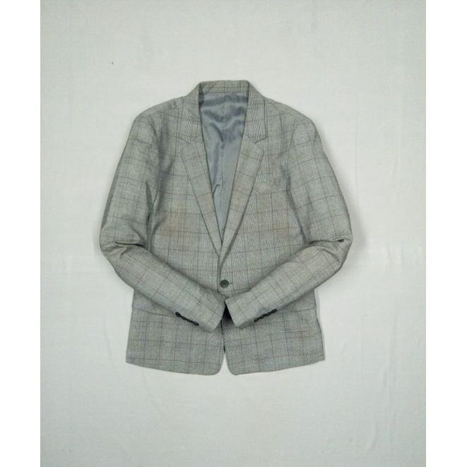 jas pria/s62/ace home/size M/jas motif/jas kerja/jas garis kotak/atasan formal/jas korea/jas jumbo/j