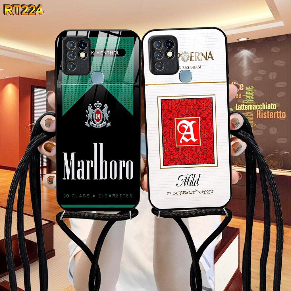 RT224 Softcase Kilau + Tali infinix Hot 10 Case Kilau Hot 8 Hot 9 Hot 9 play Hot 10 Hot 10 play Hot 